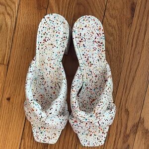 Schultz Multicolor Speckled Wedges
